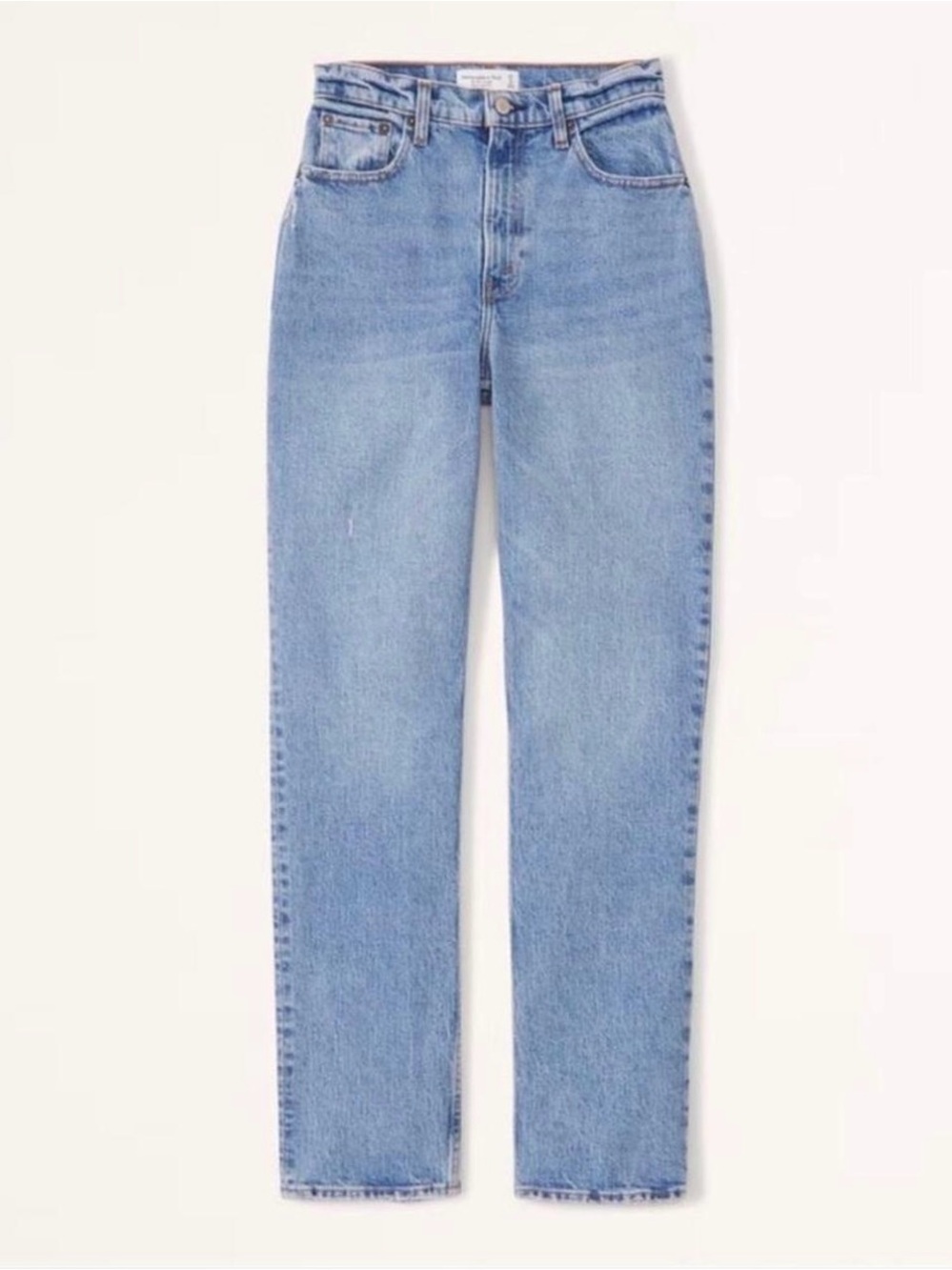 Abercrombie & Fitch Ultra High Rise 90s Slim Straight Jean